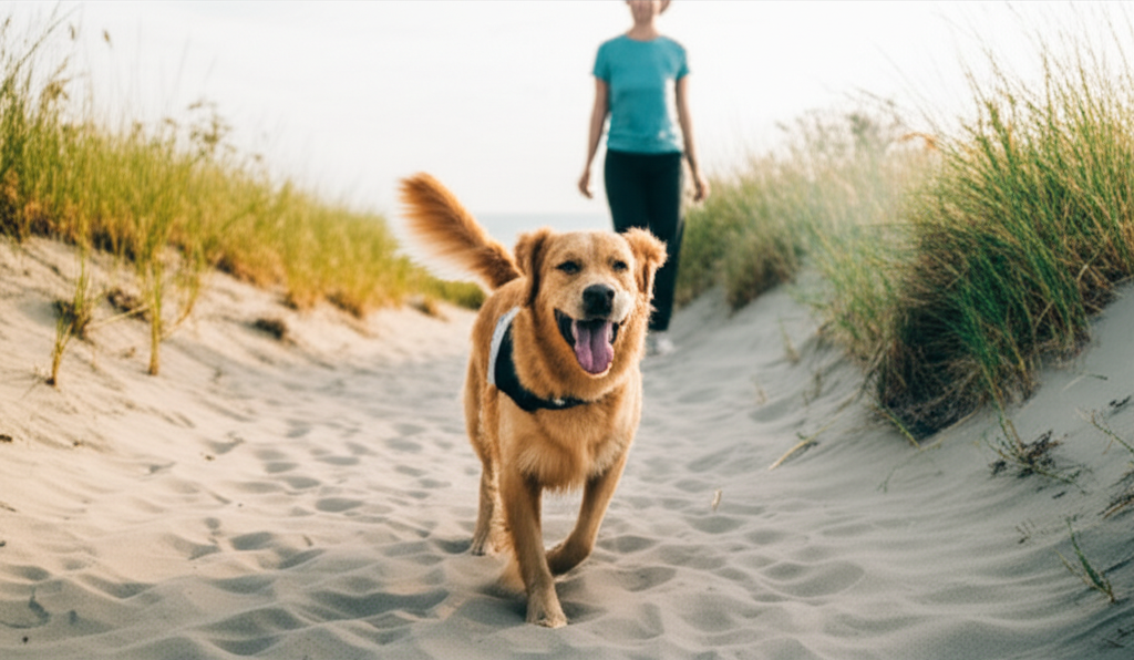 Happy dog training success story